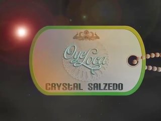 OyeLoca Red Hair Latina Crystal Salzedo Shaved Pussy Fucked Hardcore