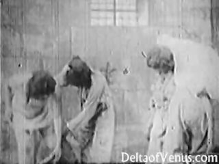 Giltigt antik vuxen video- filma 1920s bastille dag